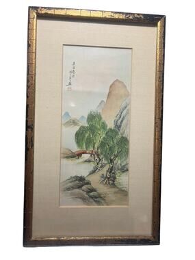One of the “Four Seasons” Lithograph Prints by Renowned Artist Ling-Fu Yang